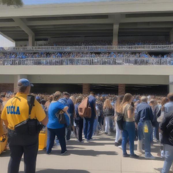 ucla game entry rose bowl