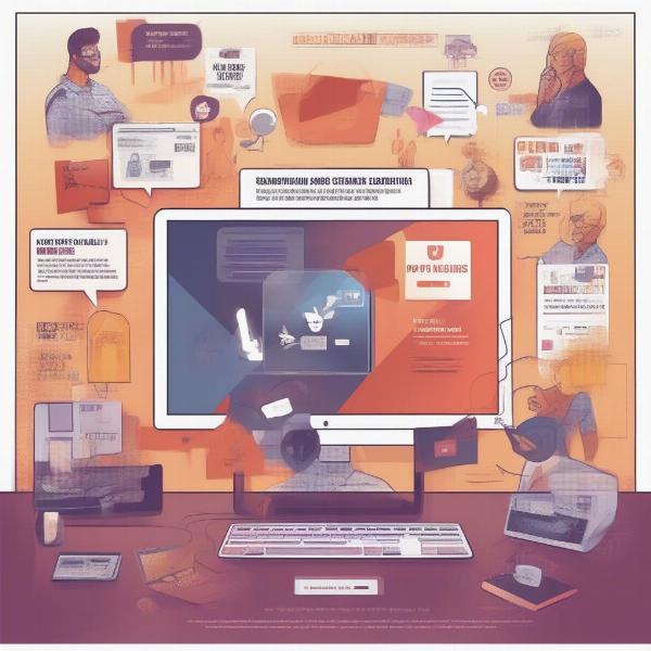 Unsafe streaming website warning signs
