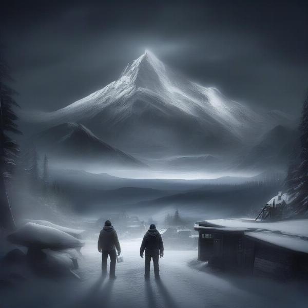 until dawn xbox one snow covered mountain