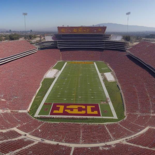 usc football 2024 spring game offensive showcase