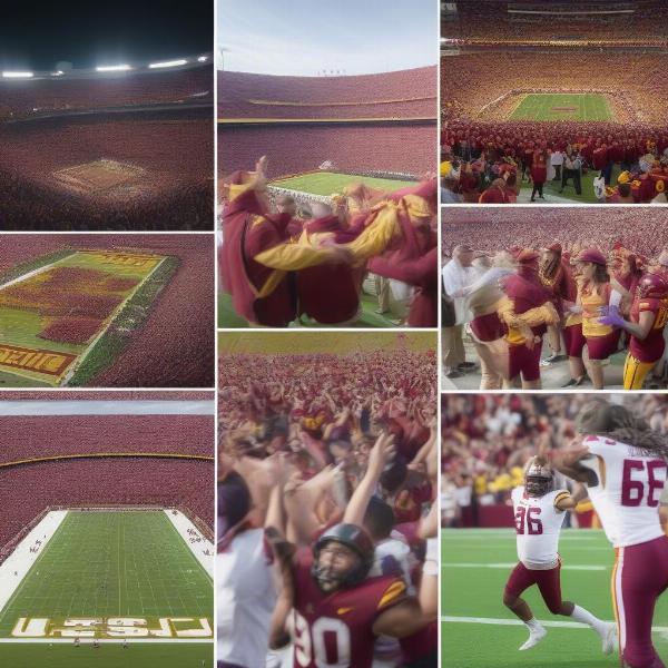 usc uw football game fan engagement