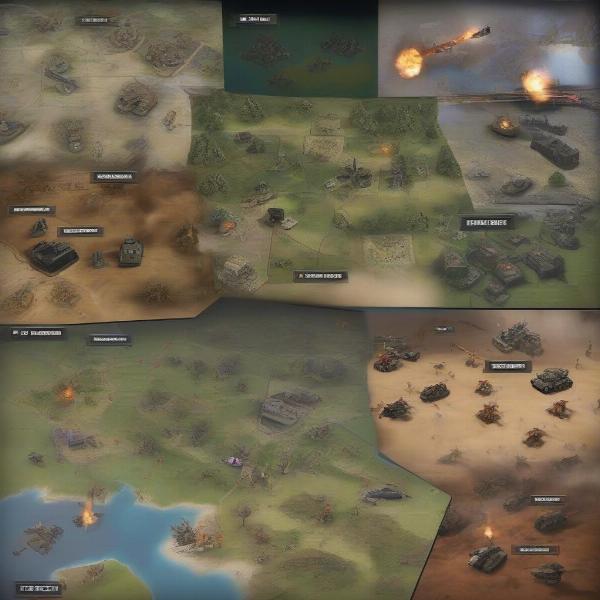 Diverse war game perspectives