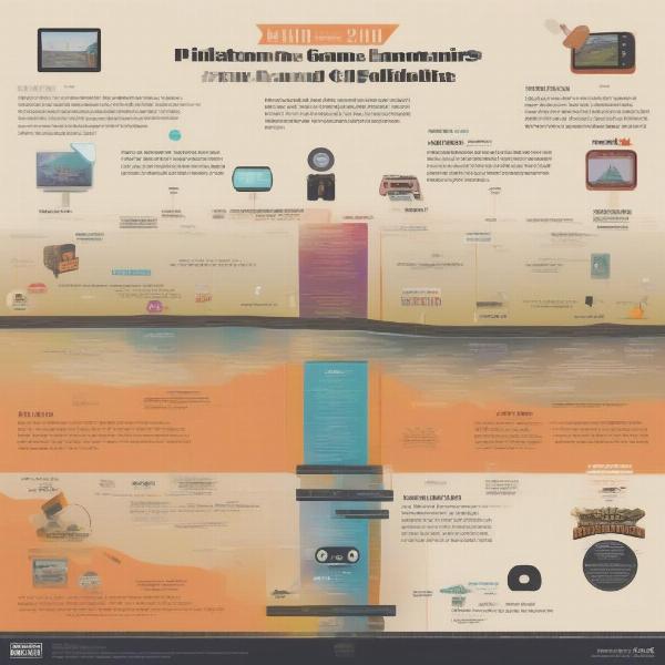 Video game public domain timeline visualization