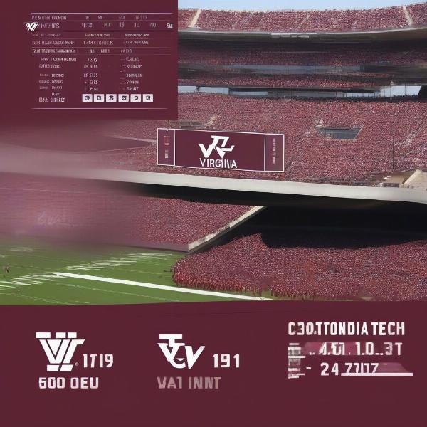 virginia tech football score update