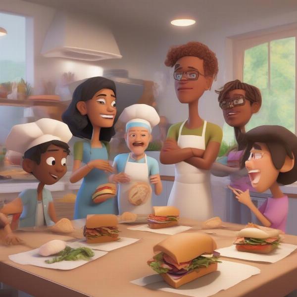 Chaotic Co-op Cooking