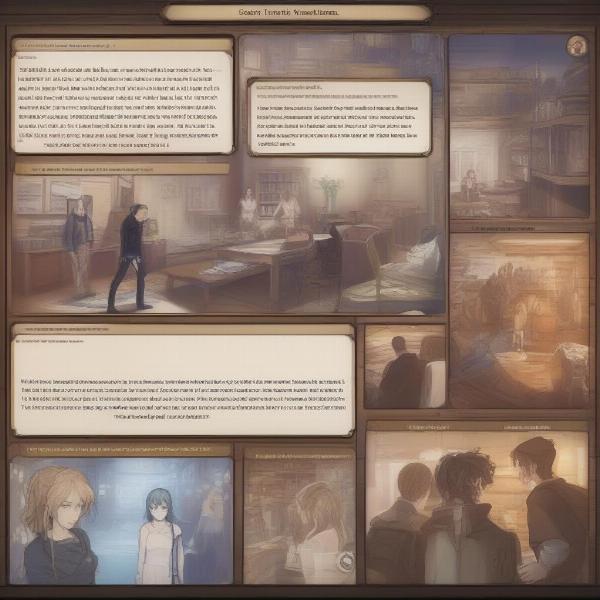 Visual Novel Choices and Branching Paths
