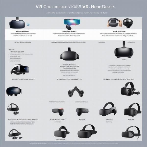 Comparing different types of vr headsets