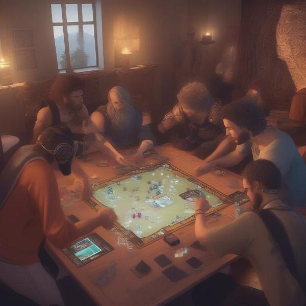 Immersive Tabletop RPG