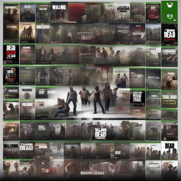 Variety of The Walking Dead Xbox games