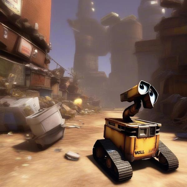 wall e xbox 360 earth exploration