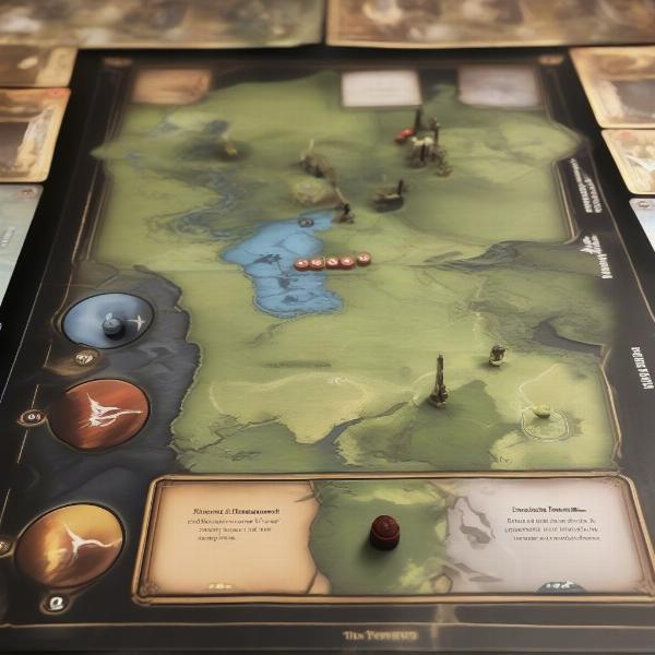 war of the ring card game shadow strategy board