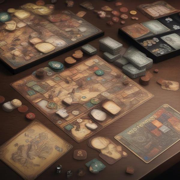 war of the ring board game components