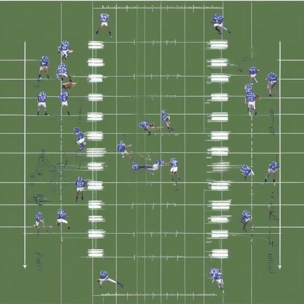 Ware County football defensive formation diagram