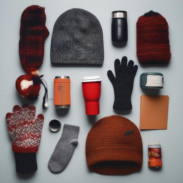 Warm accessories for football game