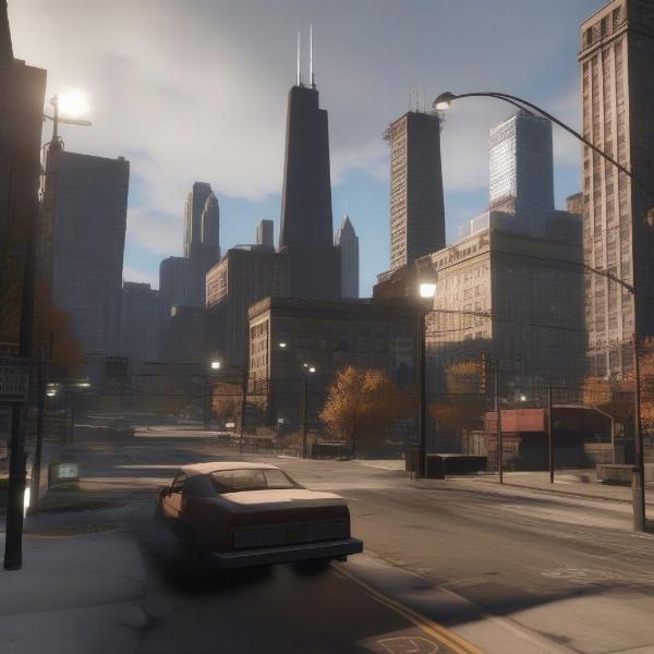 Watch Dogs Xbox One Chicago Cityscape