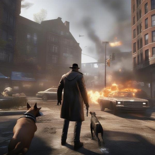 Watch Dogs Xbox One Combat Encounter