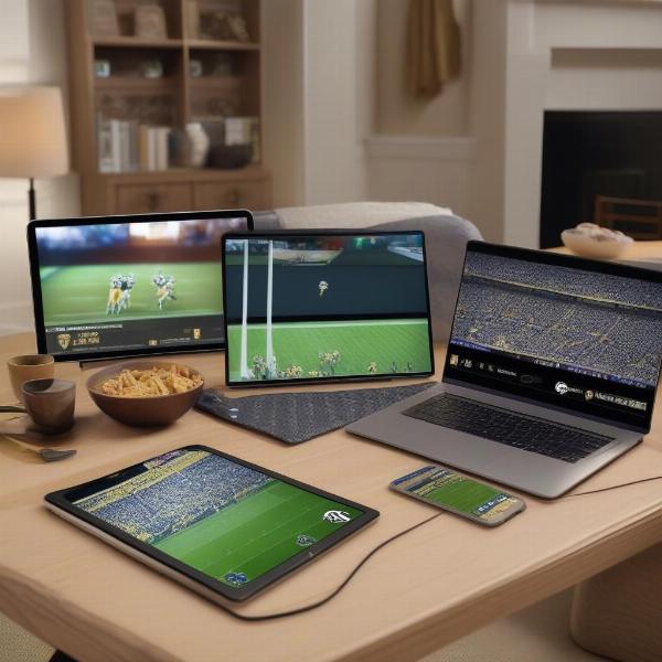 watch notre dame purdue game on multiple devices