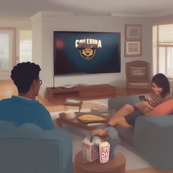watching colorado game tv