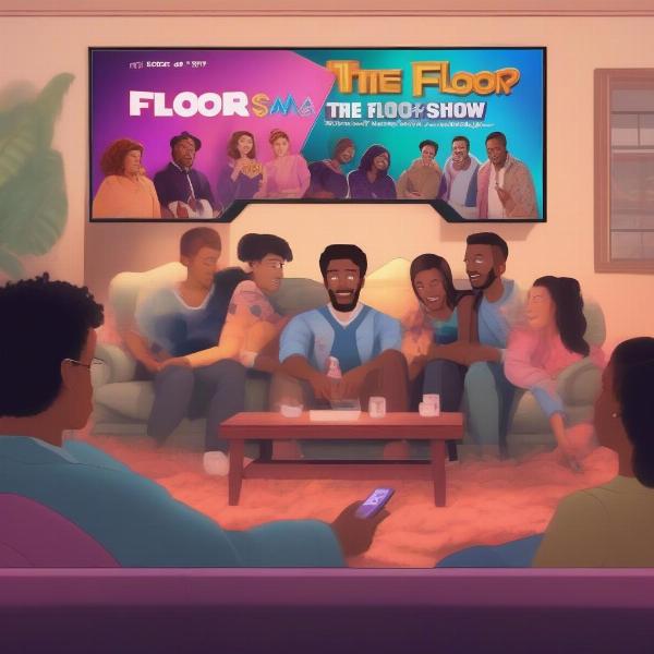 People enjoy watching The Floor game show on streaming platforms