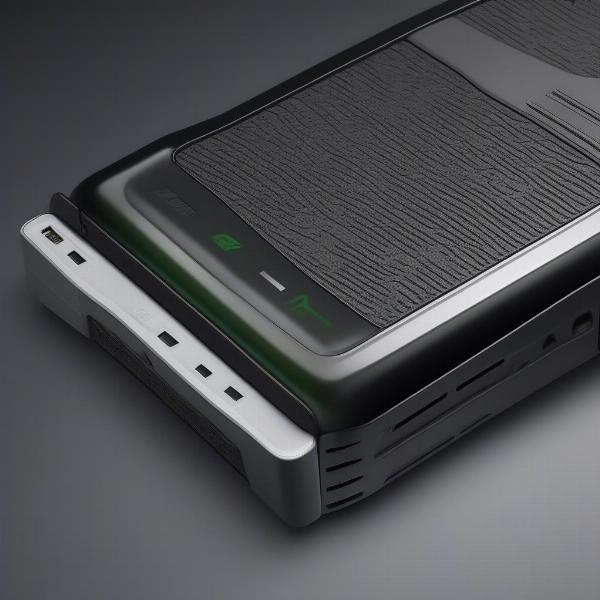 Back view of WD Black P10 Xbox Game Drive