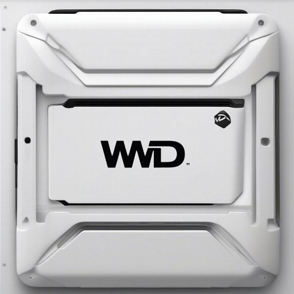 Front view of WD Black P10 Xbox Game Drive