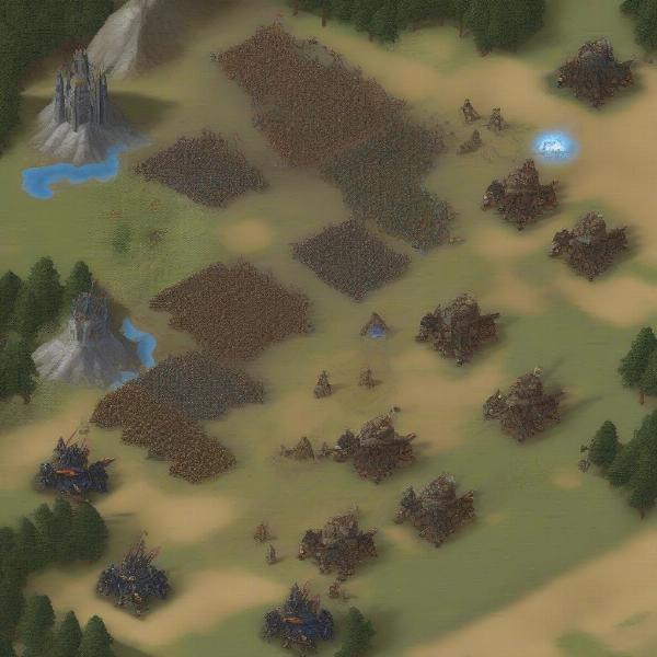 Wesnoth Tactical Battle Scene