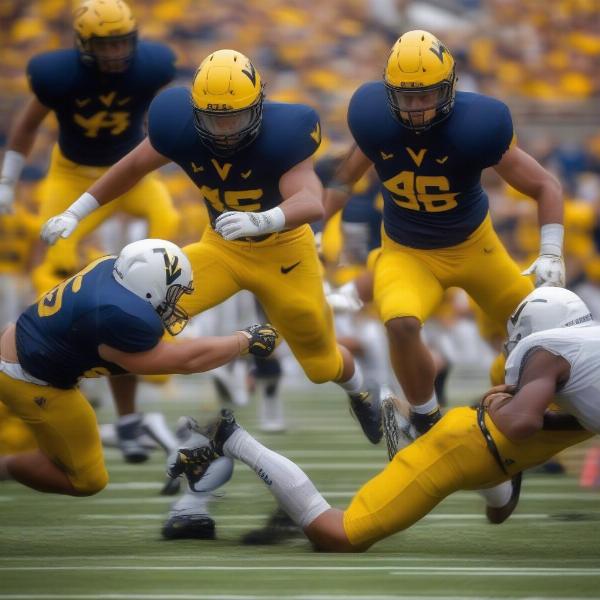 west-virginia-mountaineers-football-action