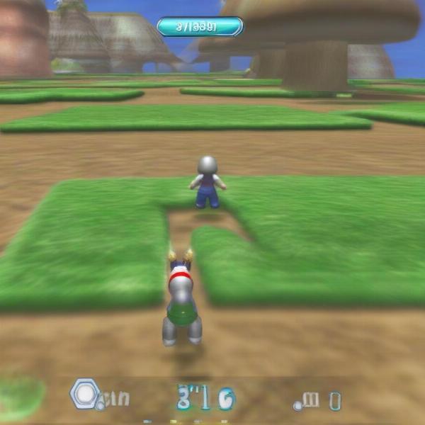 wii game running on emulator