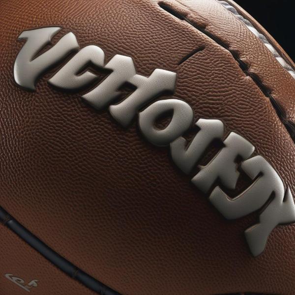 Wilson GST Leather Football Construction