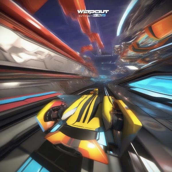 Wipeout Xbox 360 futuristic track design