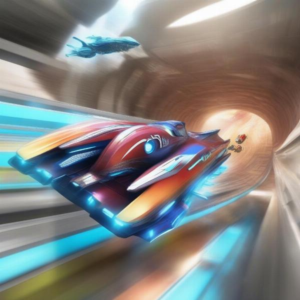 Wipeout Xbox 360 high speed racing action