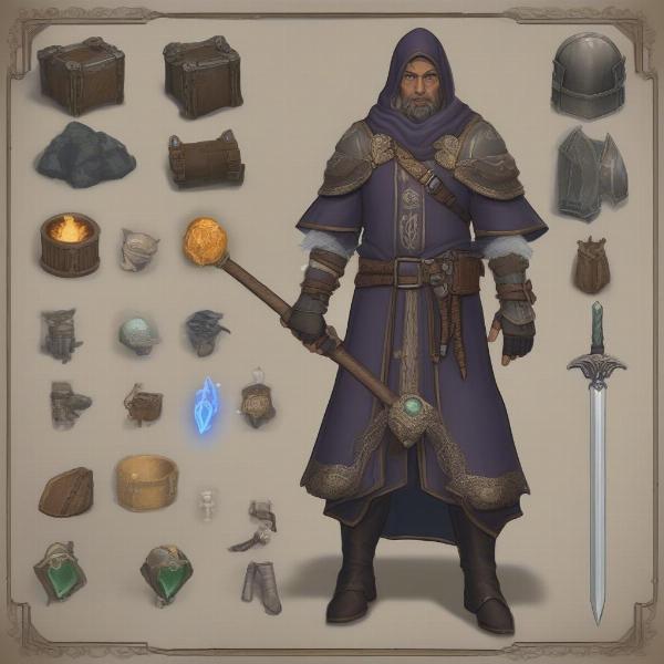 custom wizard armor design