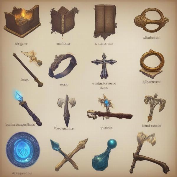 wizard staff variations