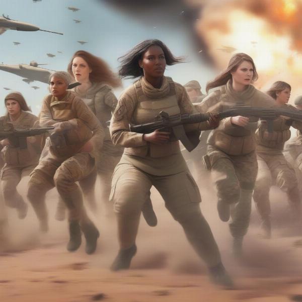 Women in War Games Strategic Gameplay
