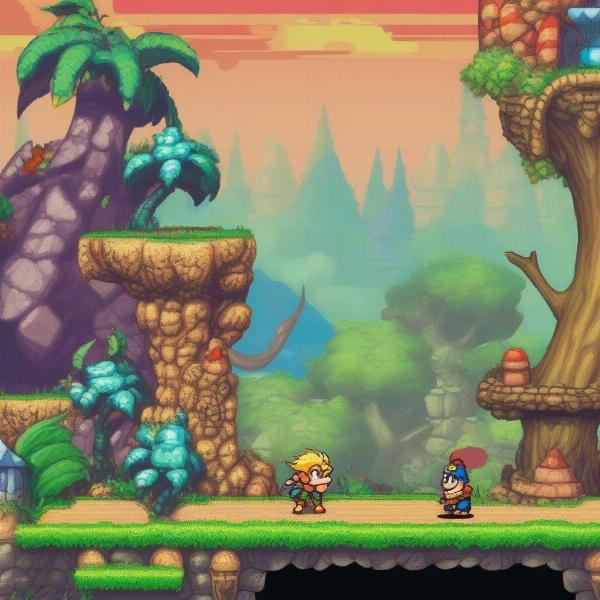 wonder boy in monster land combat