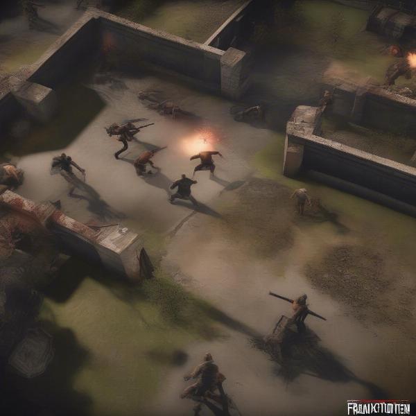 World at War Zombies Cooperative Mode Gameplay