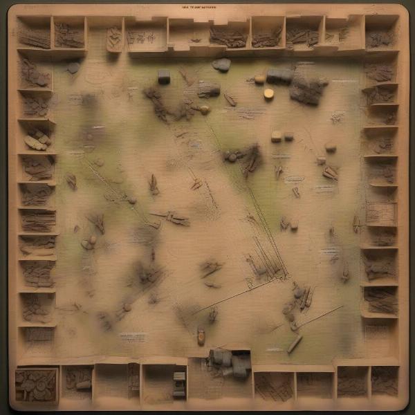 World War One Board Game Trench Warfare Simulation