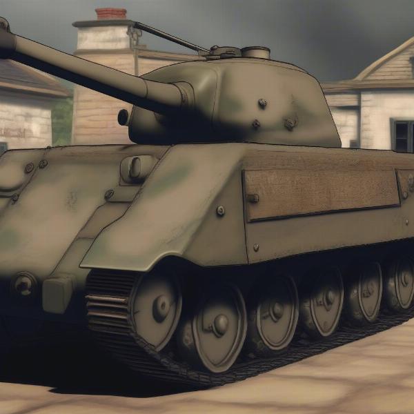 World War II tank flash game action