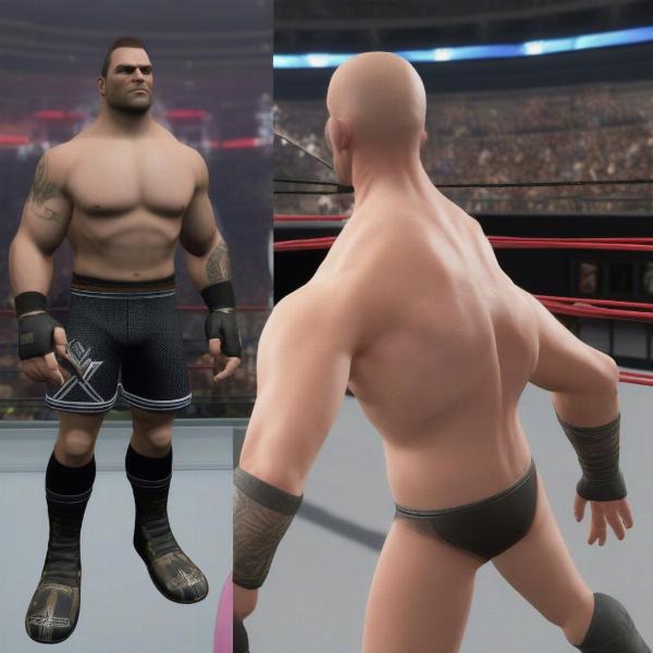 Comparison of WWE 2K15 vs Modern WWE Games