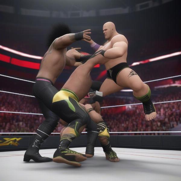wwe 2k16 xbox one gameplay detailed