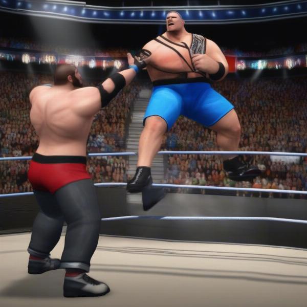 wwe smackdown here comes the pain action shot