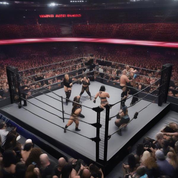 wwe war games 2023 womens match result