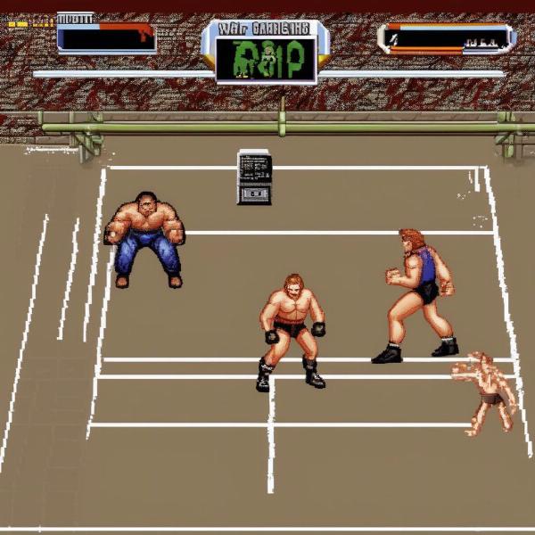 wwf war zone game boy gameplay