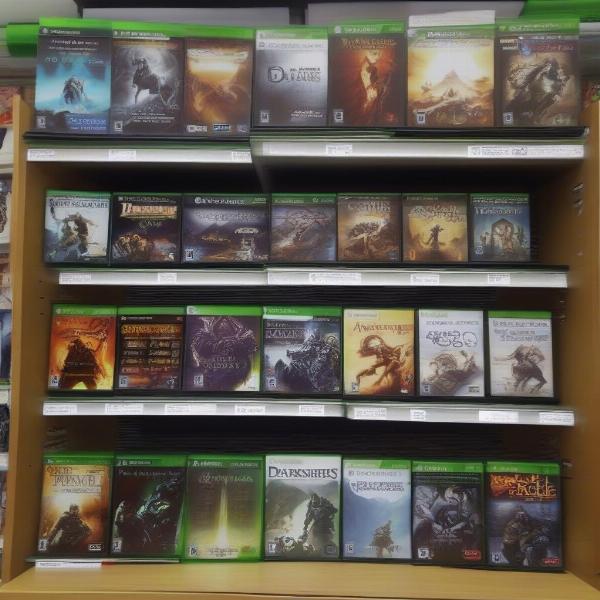 adventure games on xbox 360 shelf