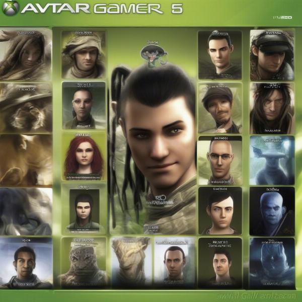 xbox 360 avatar selection