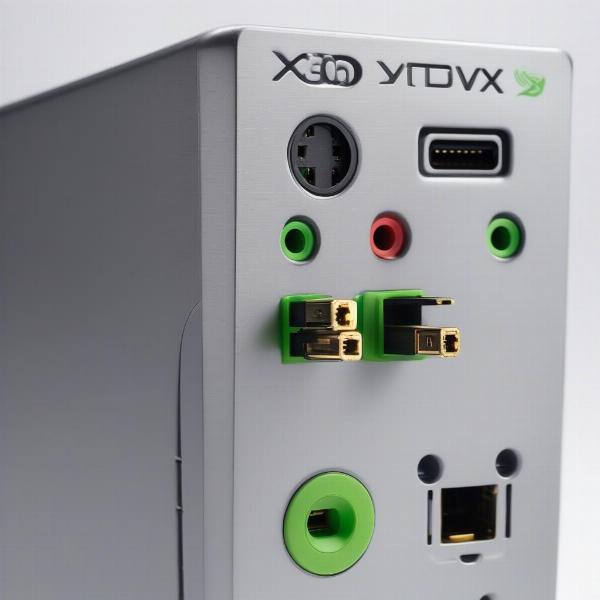 xbox 360 back panel ports