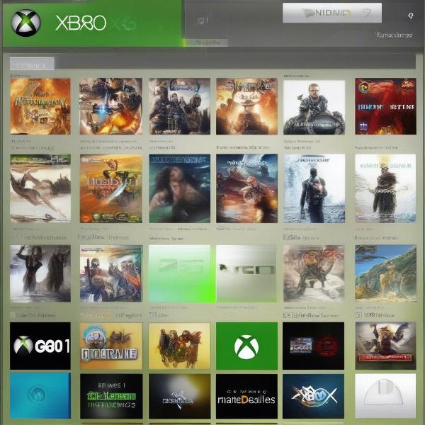 xbox 360 dashboard interface