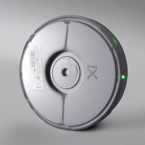 xbox 360 game disc close up
