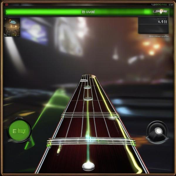 Guitar Hero Gameplay on Xbox 360