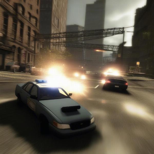 Need for Speed Most Wanted Xbox 360 high speed police chase